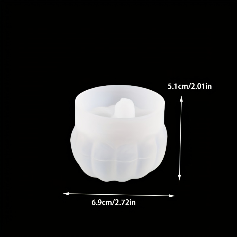 E-shop Harzformen für Halloween Kürbisdekorationen, Silikonformen für 3D-Kürbisse, Gips- und Betonformen, Epoxidharzformen für und Schmuckherstellung