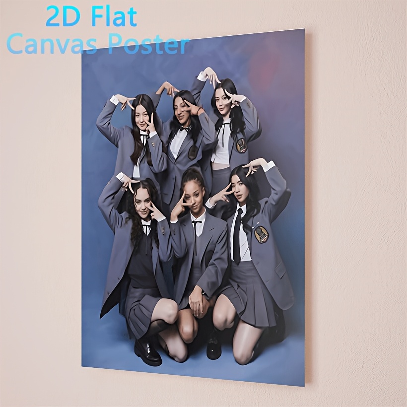 TEMU 2d Flat, 2d Flat, Frameless 2d Flat Canvas Prints Featuring A Winter Theme, Ideal For Music Lovers. This Stylish And Unique Autumn Decoration Is