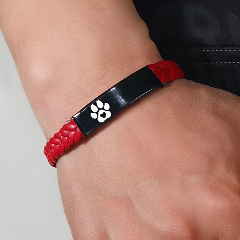 Personalized Pet Memorial Bracelet