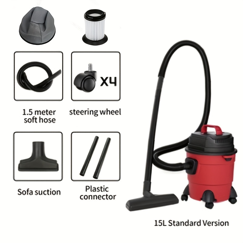 15/20/25lportable Handheld Vacuum Cleaner! Car Interior/ Crevices Sucked In, Suitable For Home And Car Use, Without Battery