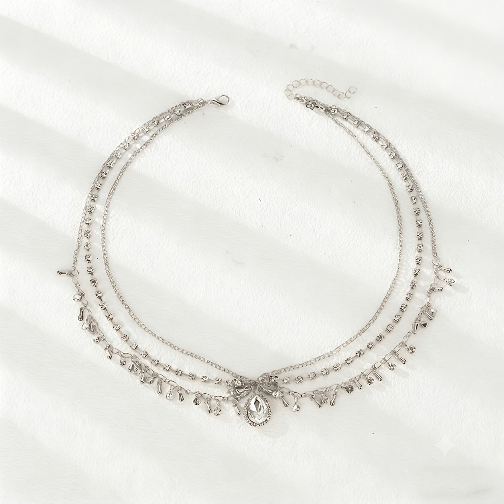 1pc Pendente Elegante Vintage Gota de Água 5