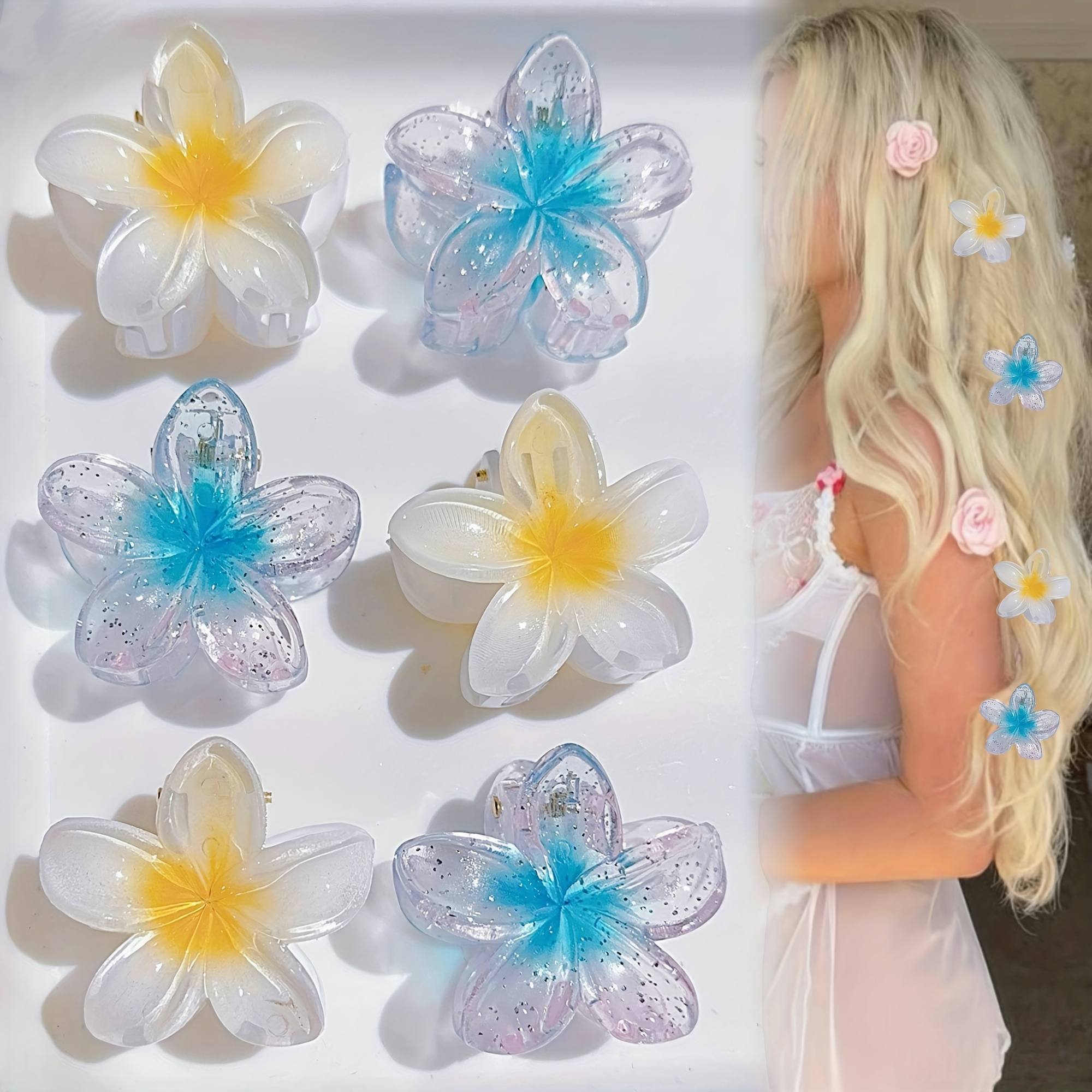 Floral Hair Styling Tool Set Flower Hair Tools Titanium 1.25 main image 2