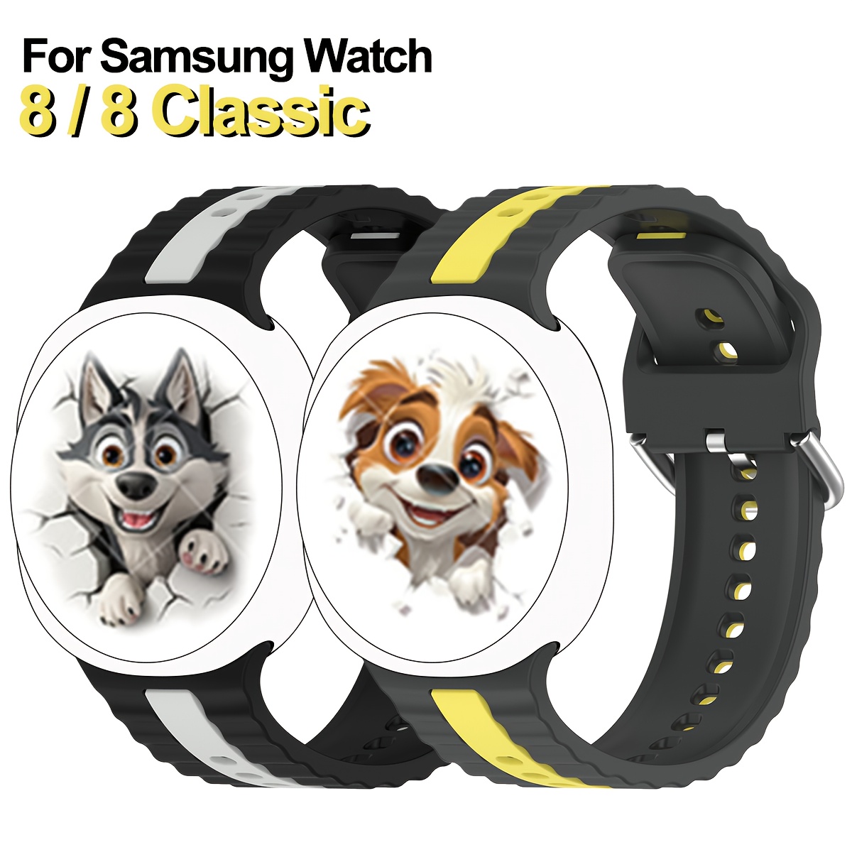 Silicone Strap Compatible with Samsung Galaxy Watch Classic Ultra  Breathable Wristband for Samsung Galaxy Watch 40mm 44mm smart watch