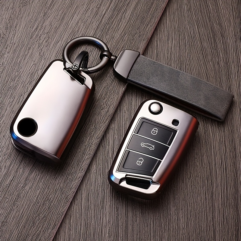 Image of New Tpu Car Remote Key Case Cover Shell Fob For Vw For Golf 7 Mk7 Tiguan Mk2 Keychain Additions
