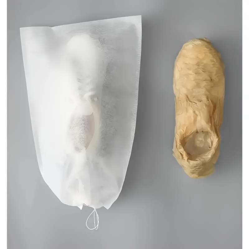 10-Pack Fabric Over-the-Door Shoe Bags - Lightweight, Dustproof, Moisture-Resistant Travel Shoe Storage Bags with Drawstring Closure