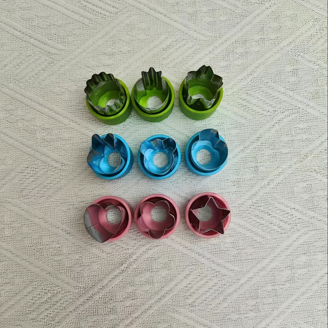 3pcs/9pcs/fruit Cutting Mold Flower Print Mold Vegetable Cutting Mold Stainless Steel Cookie Mold