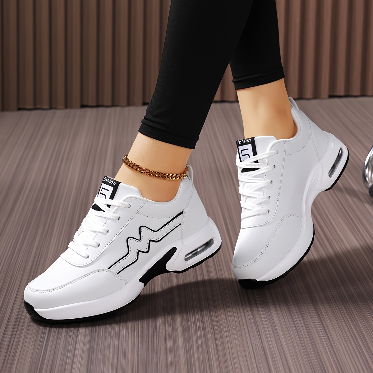 Image of Women's Lightweight Walking Shoes With Air Technology - Soft-soled Breathable Sneakers Suitable For Jogging, Camping, & - Cushioned & Wear