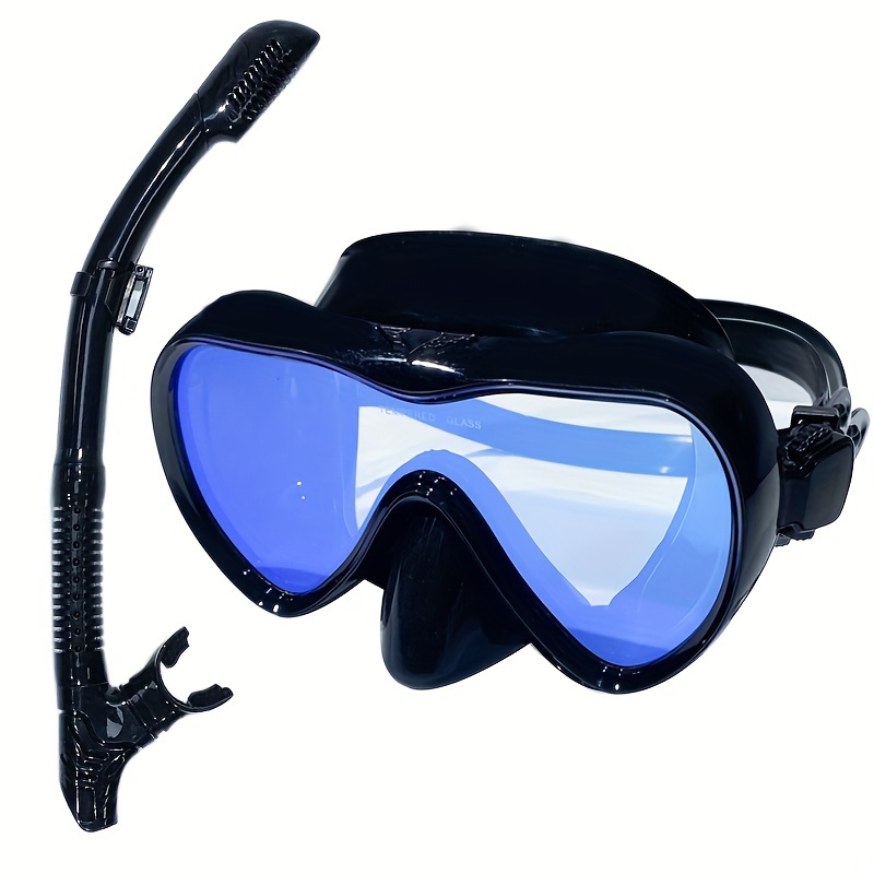 Snorkeling Panoramique 180 Masque Tuba Adulte Panoramique 180° - Vision HD Anti-buée Pour Plongée Et Snorkeling Masque Plongée