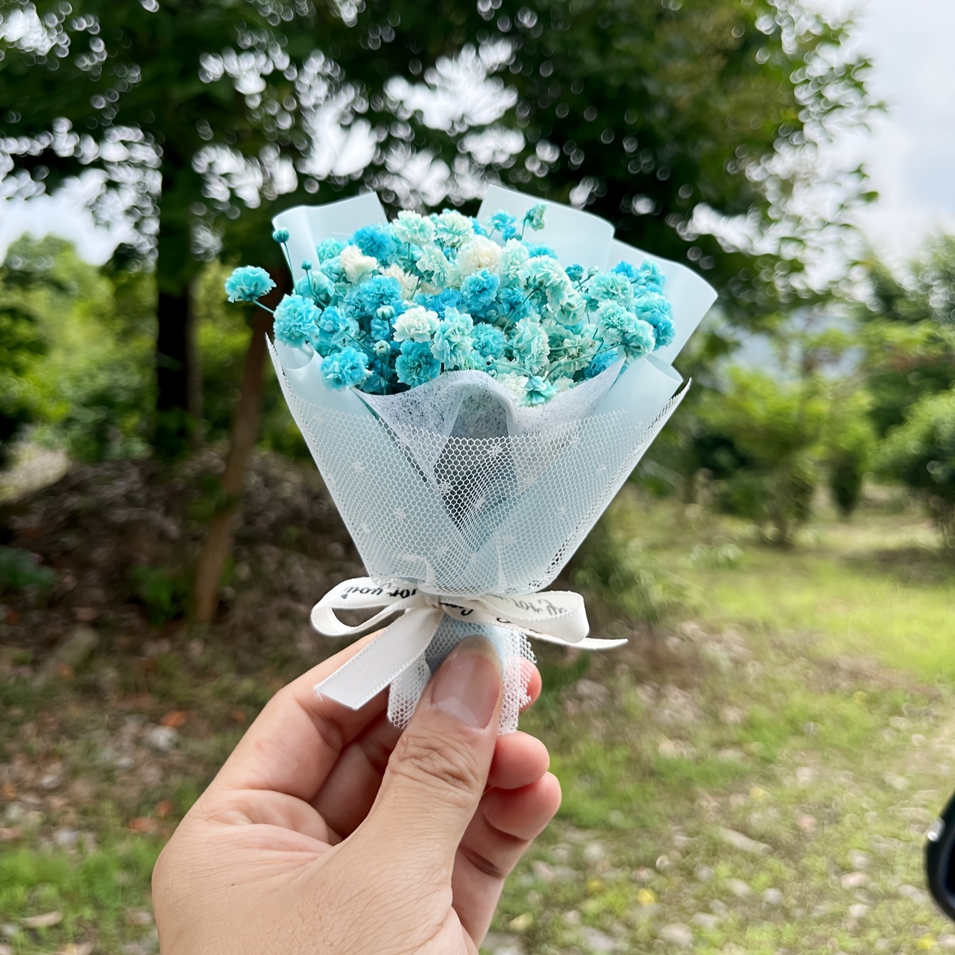 Miniature Flower Bouquet Car Air Freshener With Scent Source