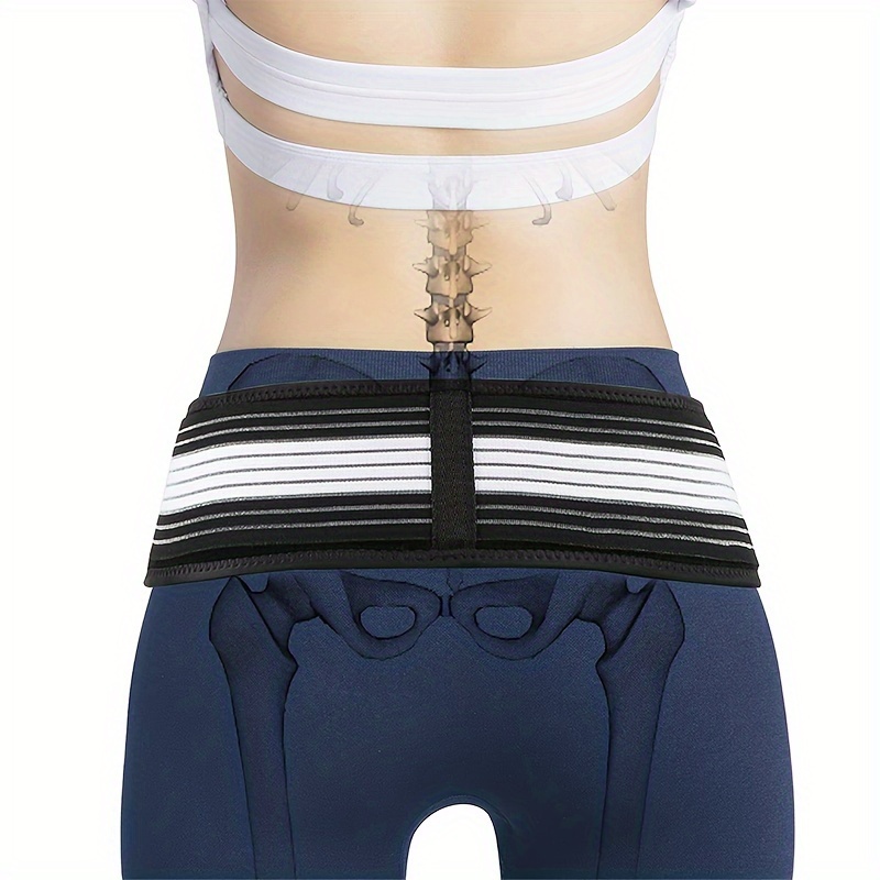 maternity postpartum pelvic belt hip tucking hip lifting girdle pelvic support belt waist back abdomen band belly brace breathable girdle   l size details 6