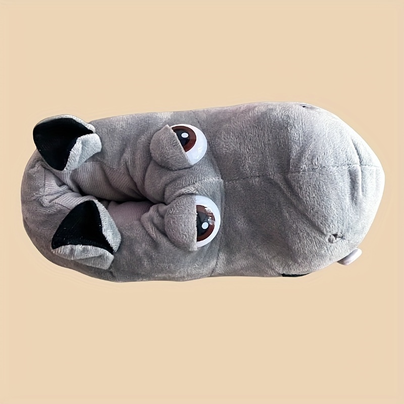 creative unisex hippo home slippers cute soft plush cozy Temu