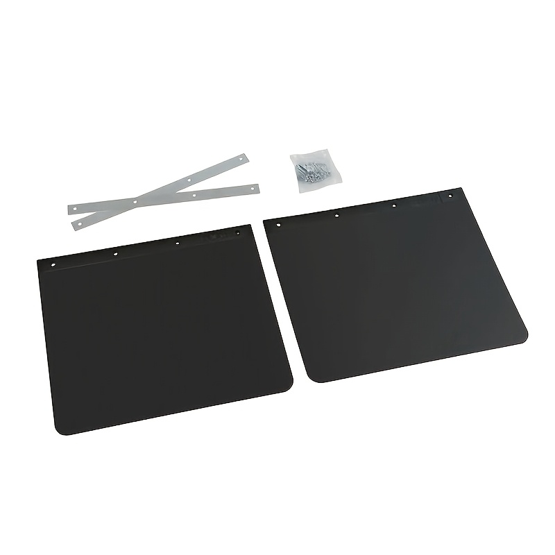 Image of 2pcs 35 X 30cm Trailer Fender Truck Fender Splash Guard Includes Beading And Screws