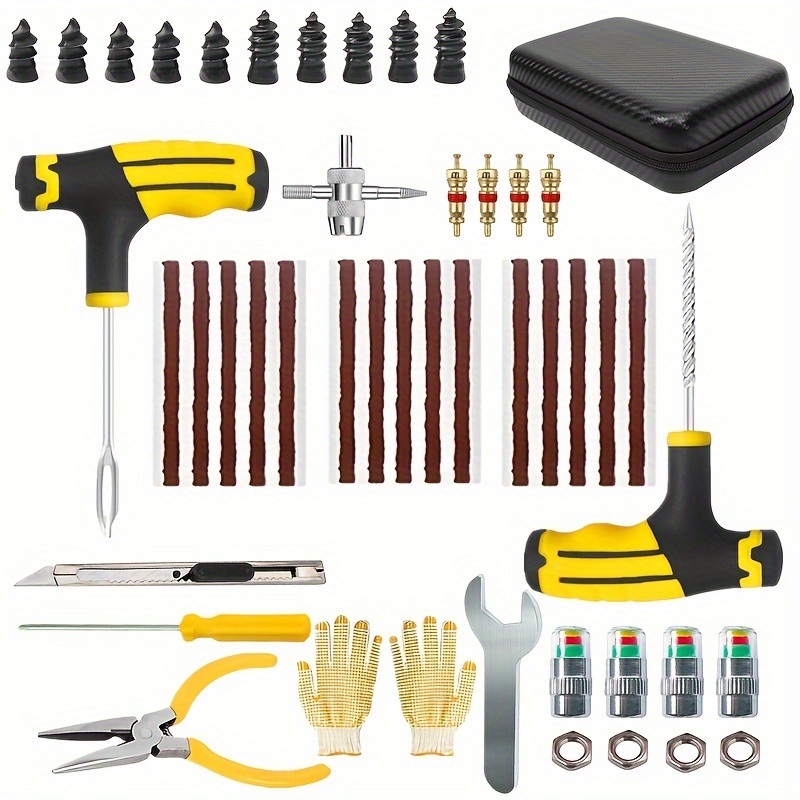 

Kit Puncture Tool Tire Blowout Tire Nozzle Tool Kit Tire -time Kit