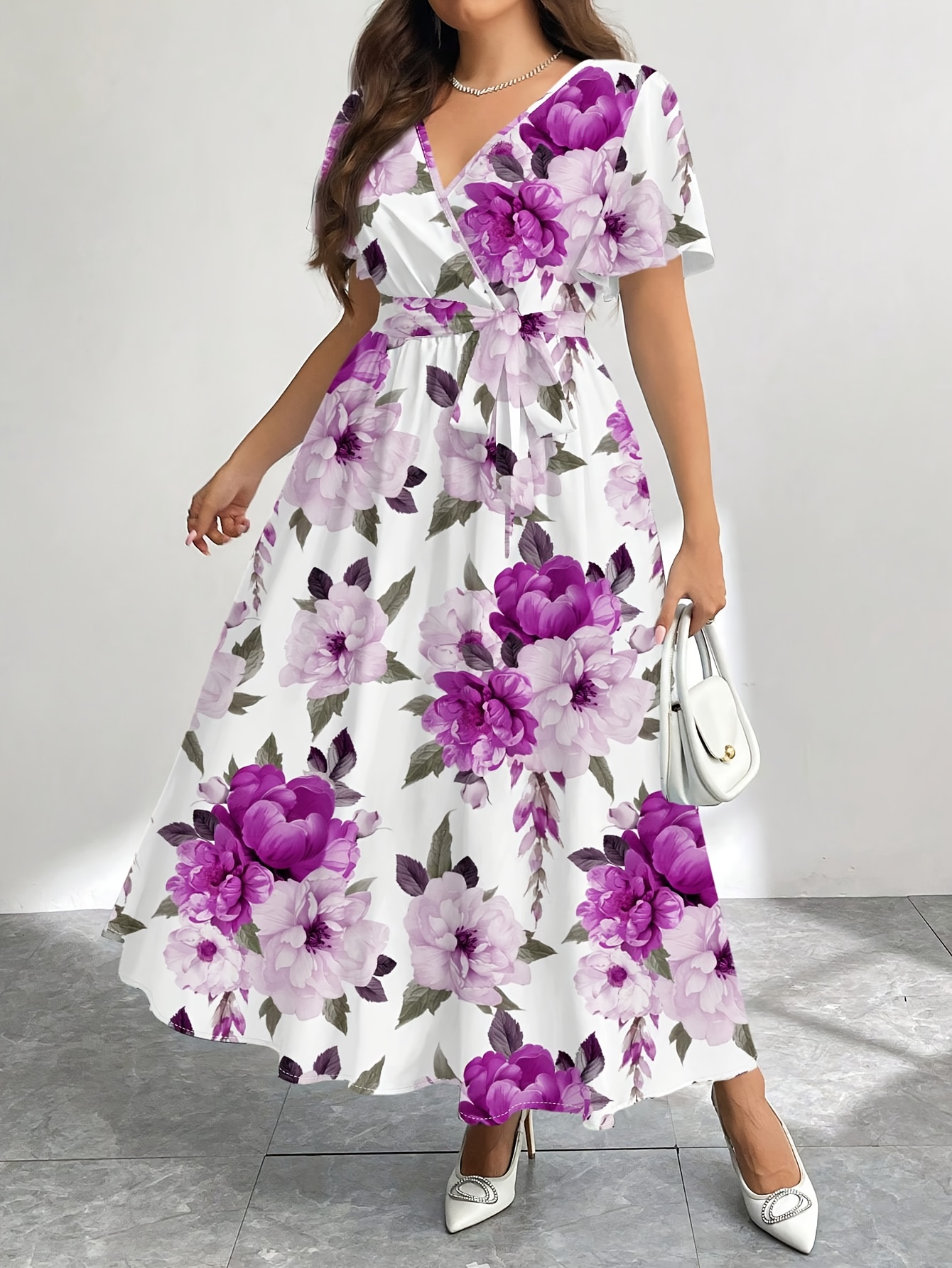 chinese dress ladies Paige Stylish Off The Shoulder Slit Floor Length Satin Formal Dresses, Ivory