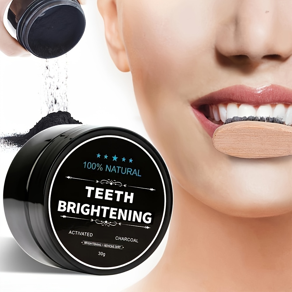 60g Teeth Whitening Charcoal Powder Natural Activated Charcoal Teeth  Whitener Powder No Hurt On Enamel Or Gum Mint Extract Freshen Your Breath -  Health & Household - Temu United Kingdom