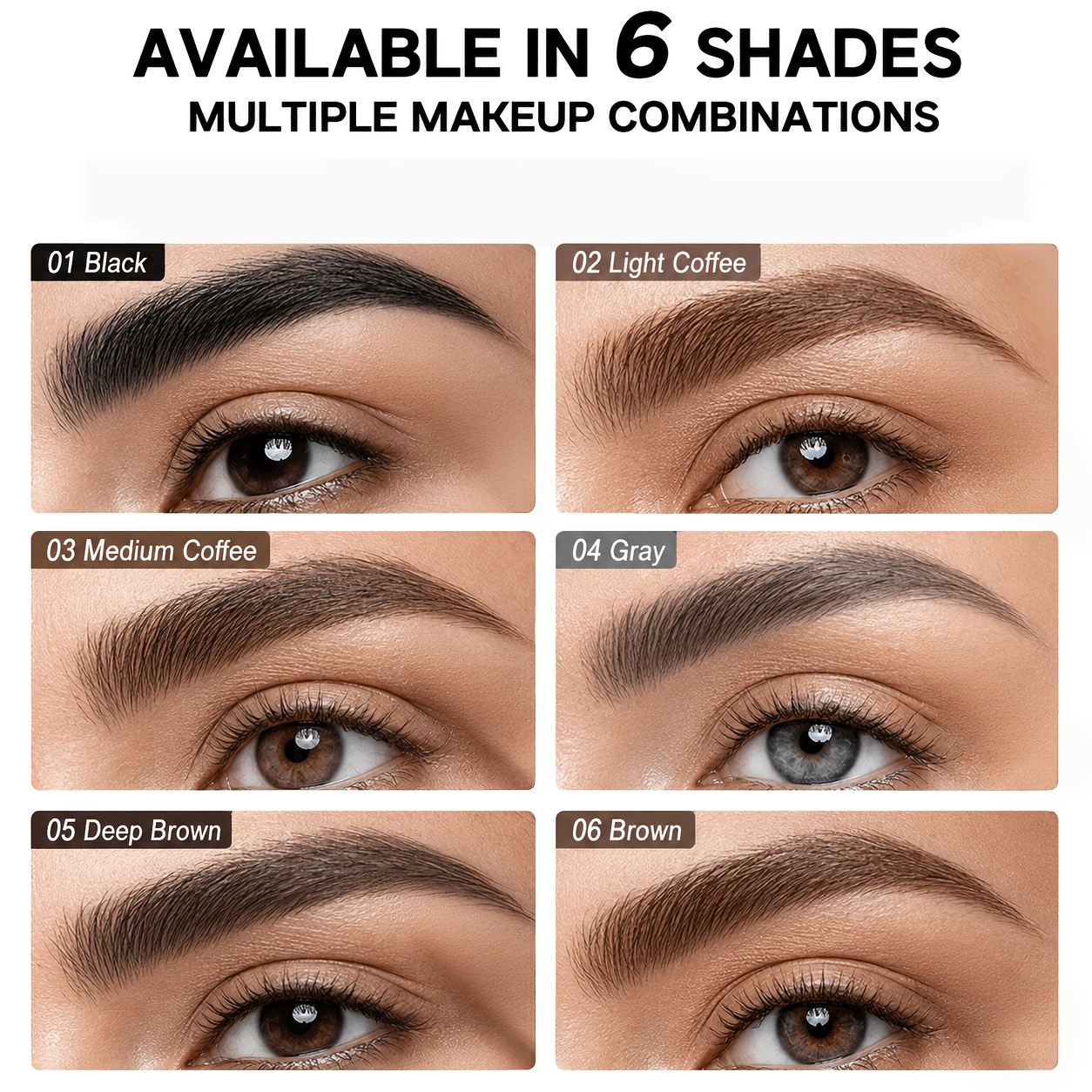 Rose Golden Triangular Eyebrow Pen, Dual End for Brows