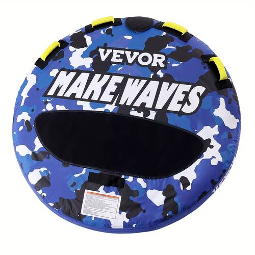 towable tube for boating 340 lbs 1 2 inflatable boat tubes and towables 51 8 round towable tube for boat to pull full nylon cover eva grab handles and