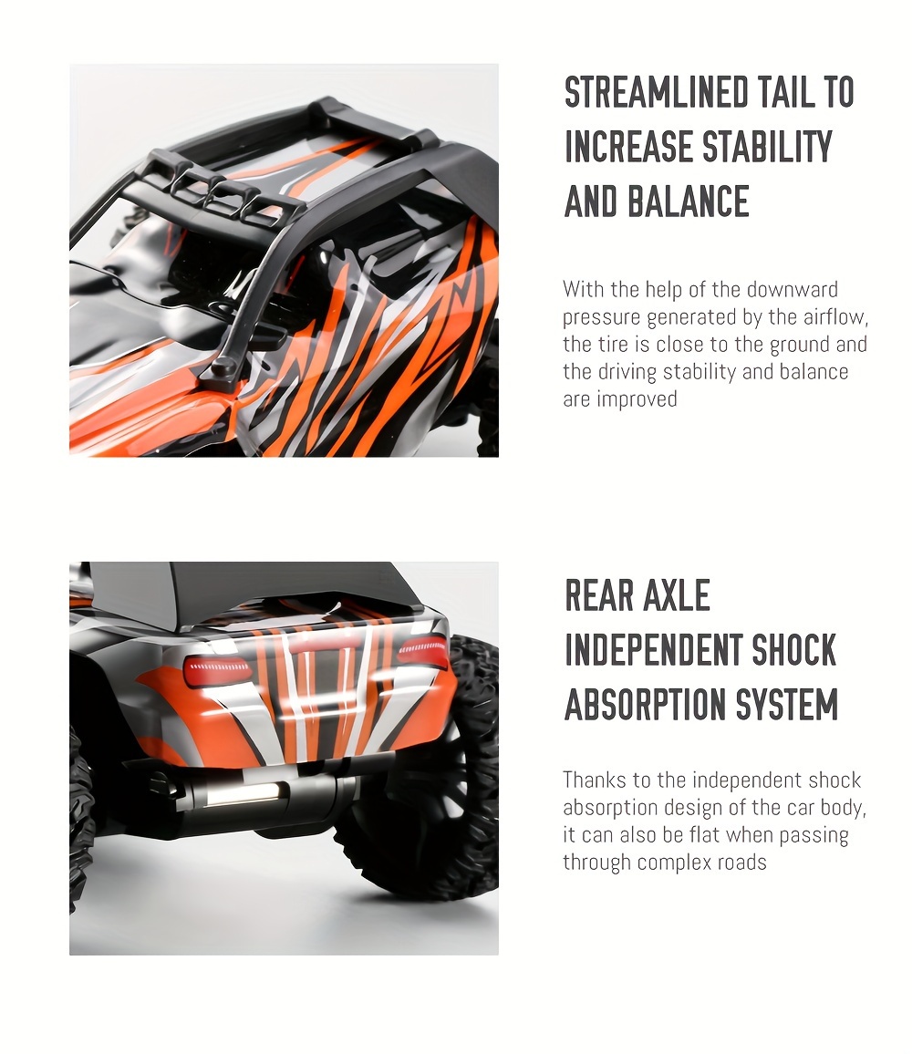 1 32 scale remote control cars rc cars maximum speed 20 km h 2 4ghz high speed all terrain off load electric toy cars kids rc cars for boys and girls christmas halloween thanksgiving gifts details 5