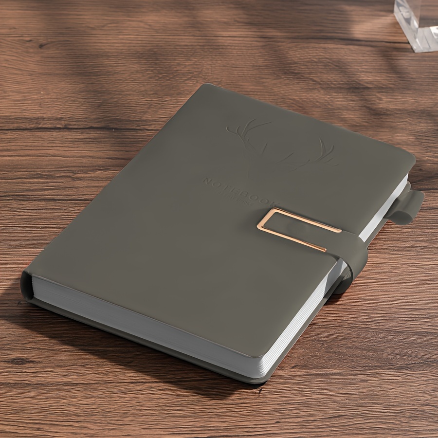 E-shop Vintage A5 Leder-Notizbuch, 200 Seiten mit Ledercover, mit Softcover Lesezeichen - Ideal für Geschäftstreffen Studenten