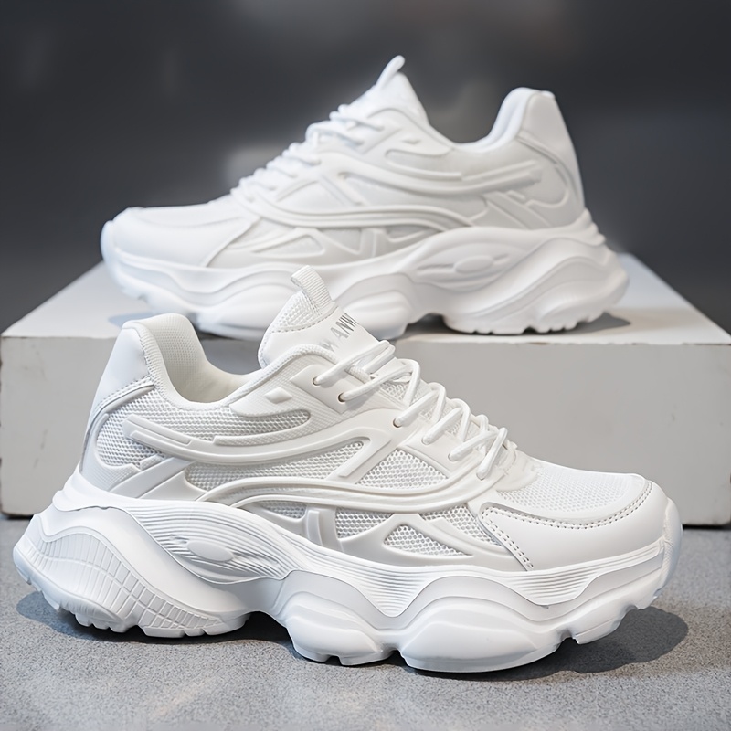 artikel foto [sneakers] lichtgewicht modieuze casual sneakers voor heren, hardloopschoenen voor heren, casual sneakers voor heren, lichtgewicht, ademend, antislip dad shoes, loafers, instapschoenen, geschikt voor buitenactiviteiten en dagelijks wandelen, geschikt voor alle seizoenen