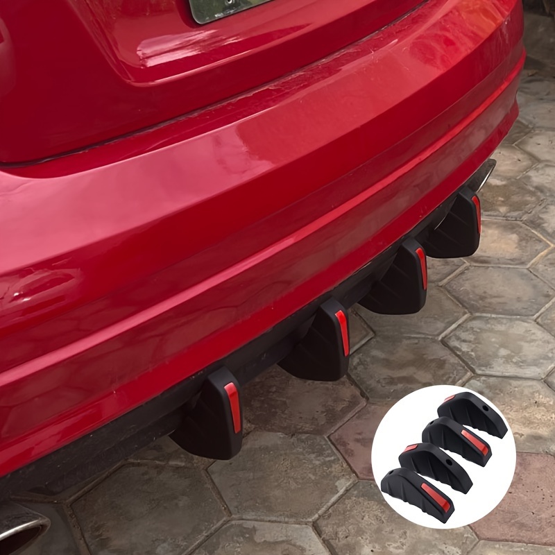 Diffusore Paraurti Posteriore A Pinna Di Squalo In ABS Nero, Universale Per Auto, Effetto Carbonio – Aerodinamico E Decorativo