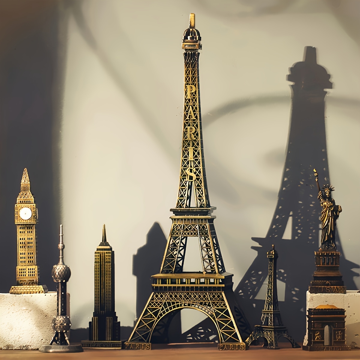 Elegant Eiffel Tower Metal Model - 7.09