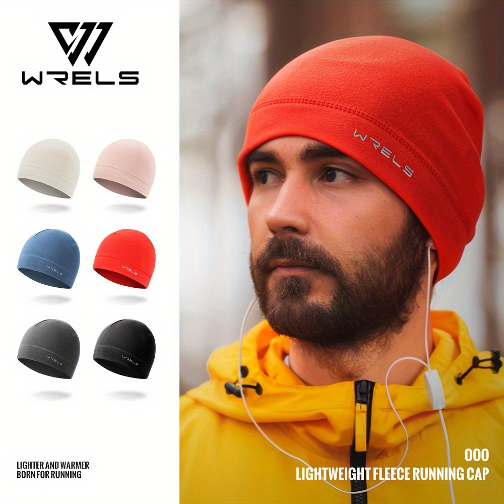 

1pc Wrels Unisex Beanie, & -wicking, Windproof & , Fleece, , For , & , Washable, , &