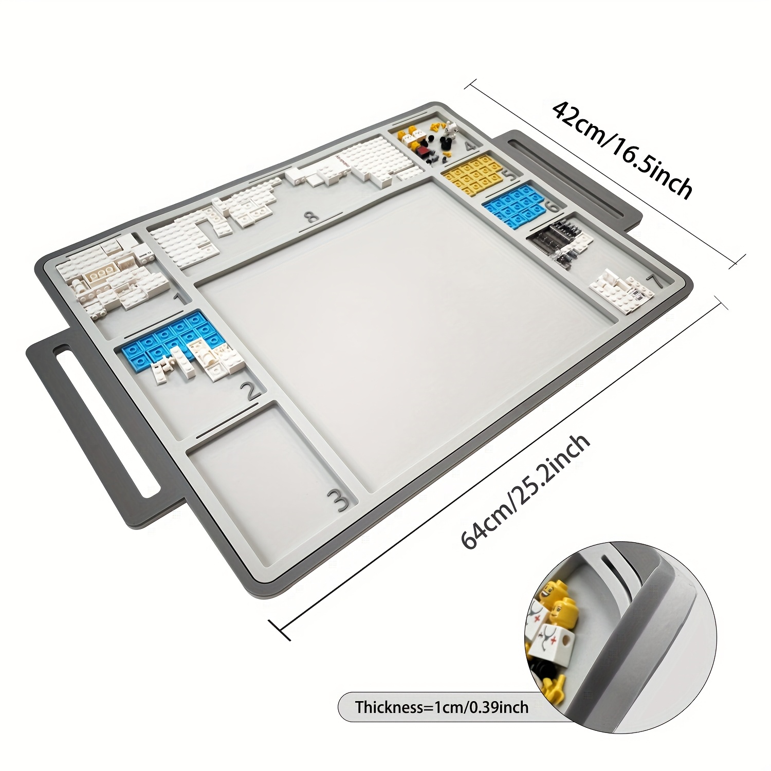 Celawork Plaques de construction pour routes, villes, plaques de route, compatibles avec toutes