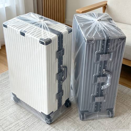 item picture 2 pack suitcase storage dust bags 39 37 x 55 11 inches transparent plastic bags protective covers dust covers thickened trolley case storage bags chair dust bags suitable for travel case covers chair dust covers moving bags