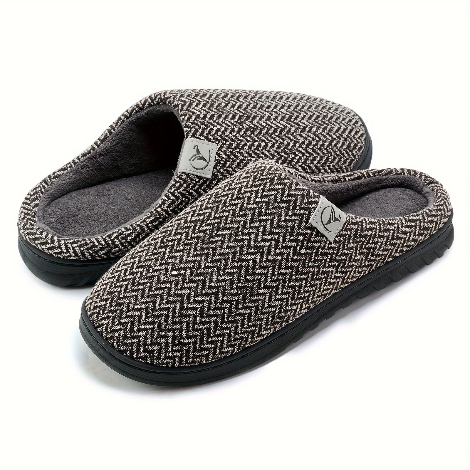 

Men's Memory Foam Slippers Home Slippers Bedroom Slippers Indoor Comfort Toe Shoes