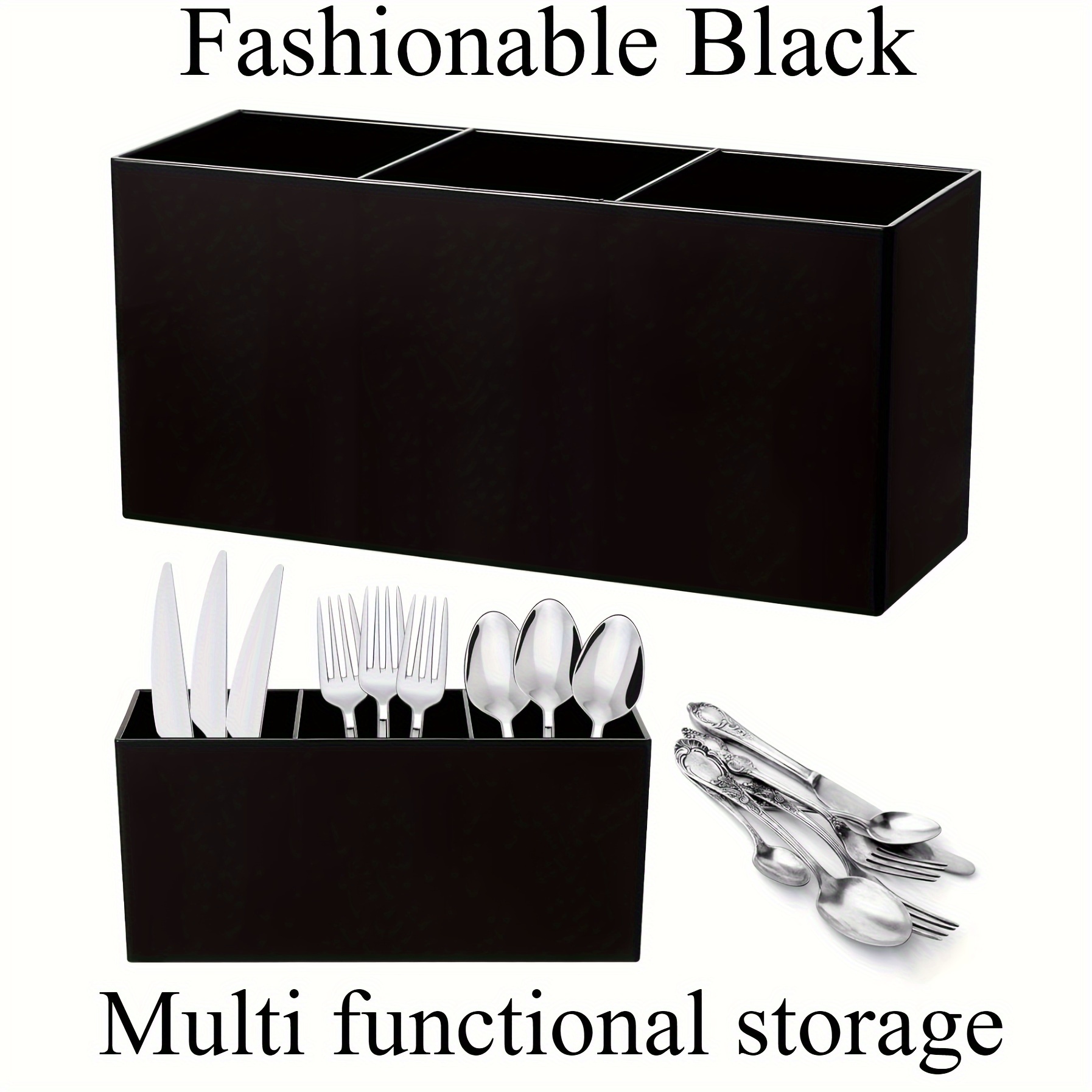 

3-compartment Organizer, Fashionable - For Cutlery, , Organization, No