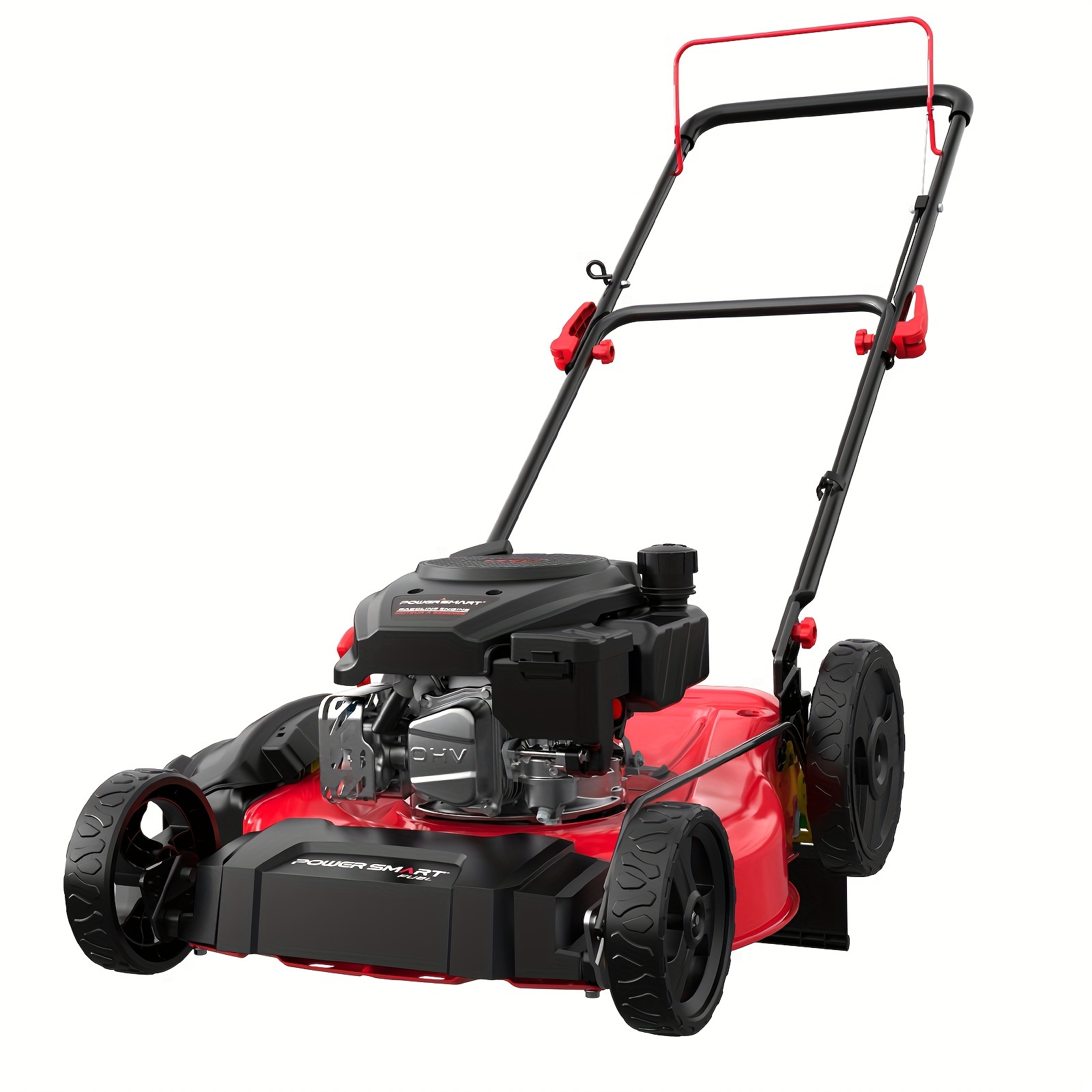 

Powersmart Gas Lawn Mower 21in. 144cc 2-in-1 Walk-behind Push Lawn Mower, Oil Included