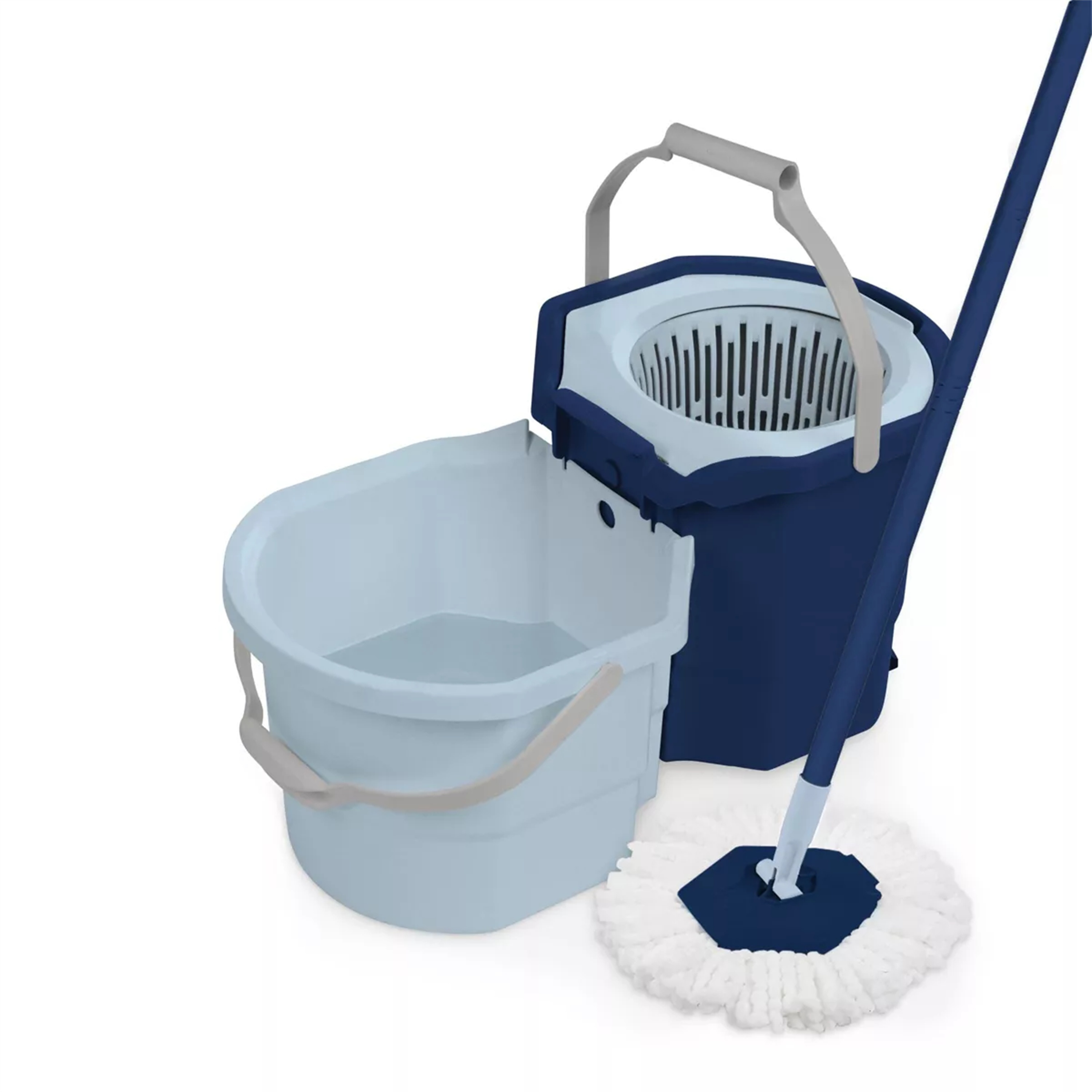 

1pc, Spinning Mop, Rotating Mop, All-purpose Cleaning Mop And Bucket Set For Home Use, Suitable For Living Room, Bedroom, Outdoor, Bathroom, And Floor Cleaning