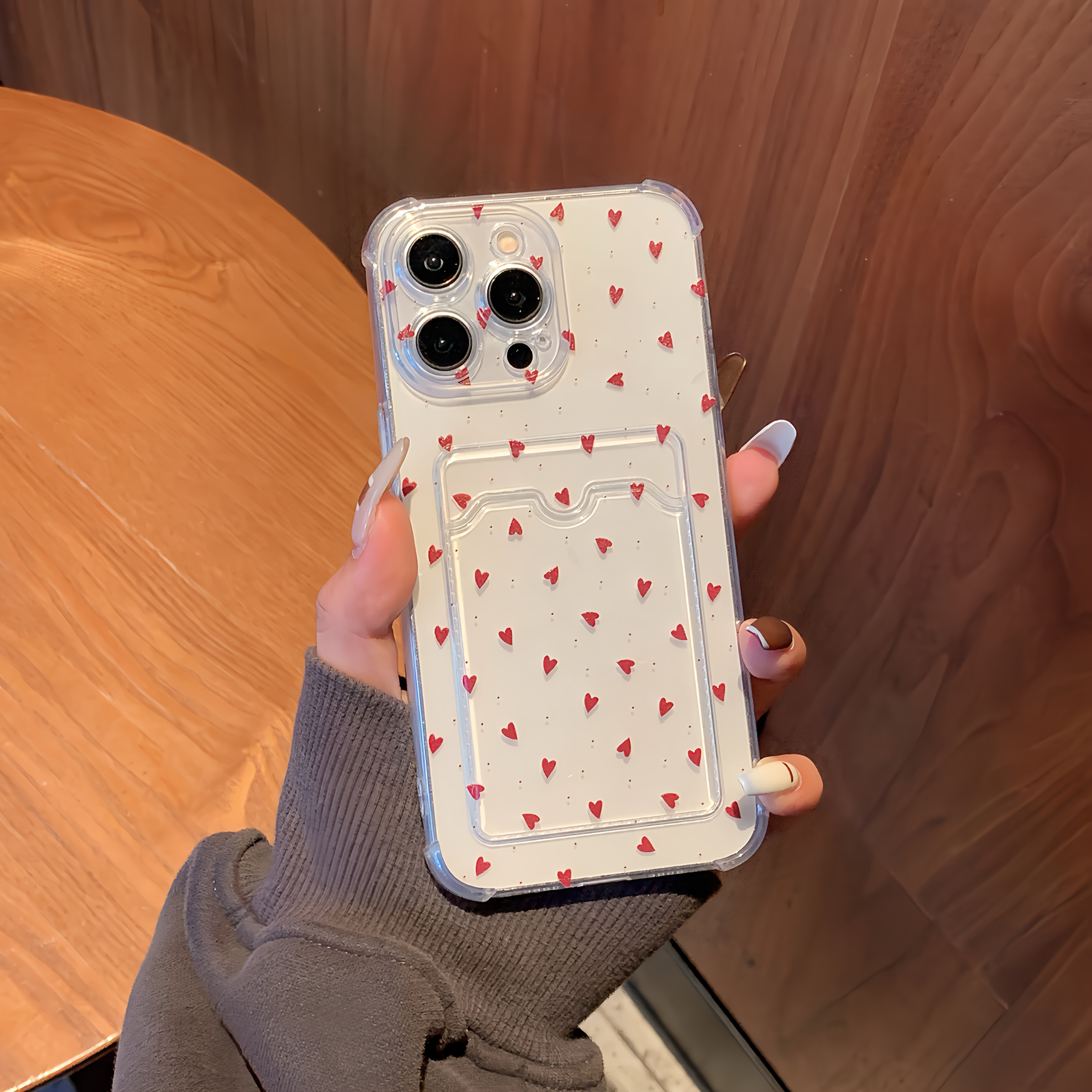 

Slot Phone Case Suitable For Iphone 14/13 Pro Max/12 Pro/11/xr/xs/xs Max/xs/7/8 Plus/15, Featuring A - Popular With Shock-absorbing Air Cushions.