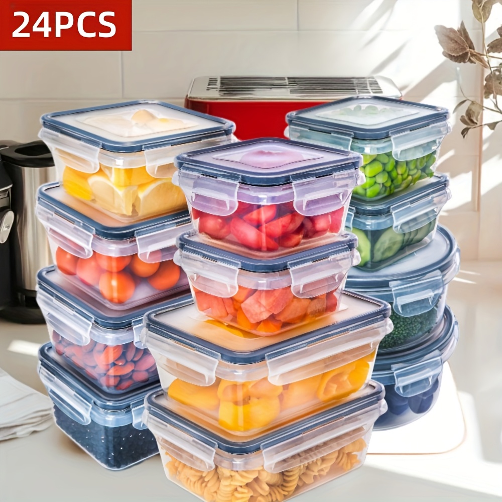 

24pcs 12 And 12 , Bpa-free Plastic Preparation , Suitable For Organizers And , Labels And Markers