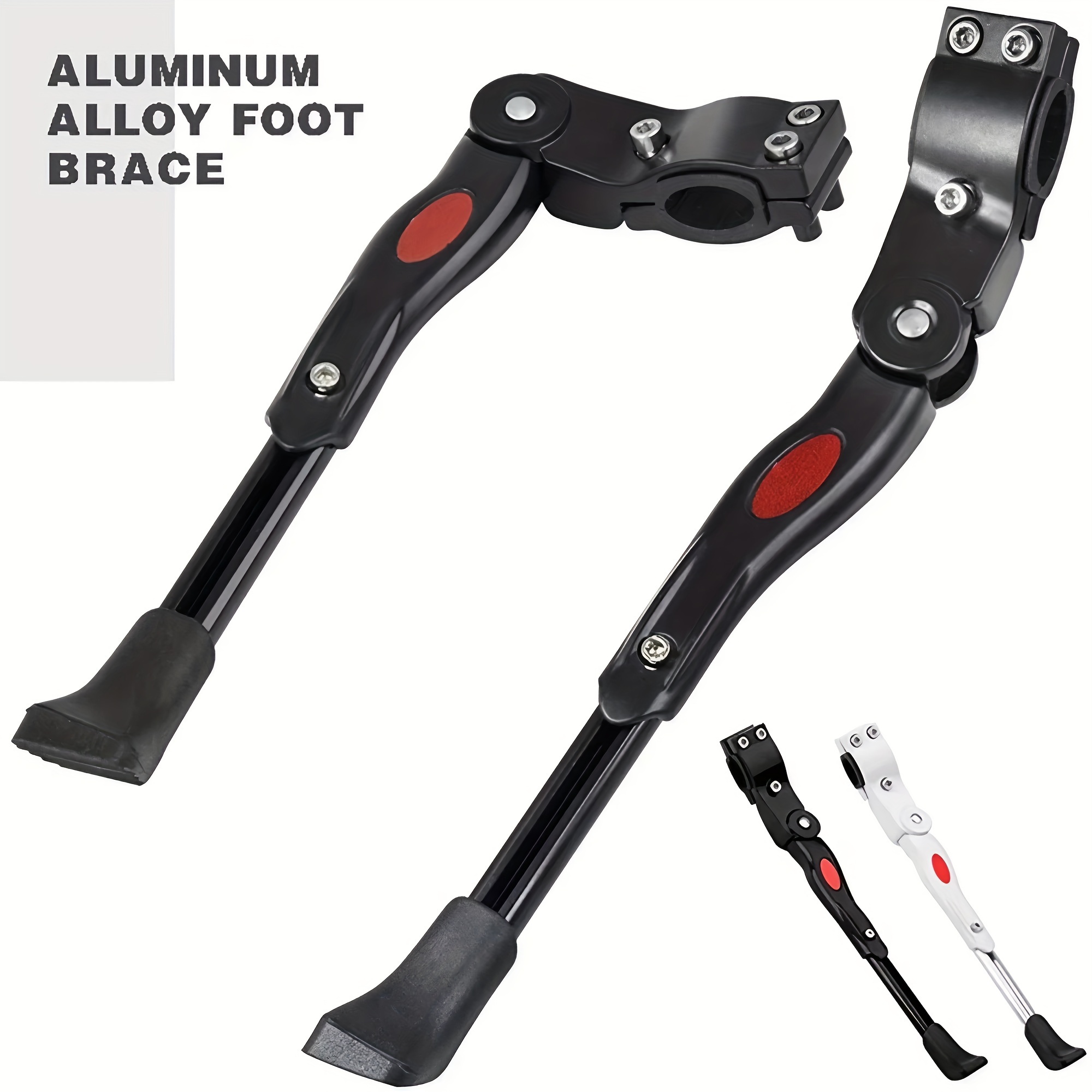 1pc ultra lightweight aluminum alloy single support kickstand for mountain bikes road bikes and   versatile for all terrains outdoor riding