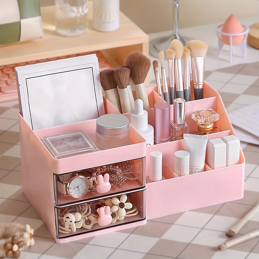 

Rabbit- Organizer 2 Clear Drawers - & Storage For , Brushes, , , , - Christmas