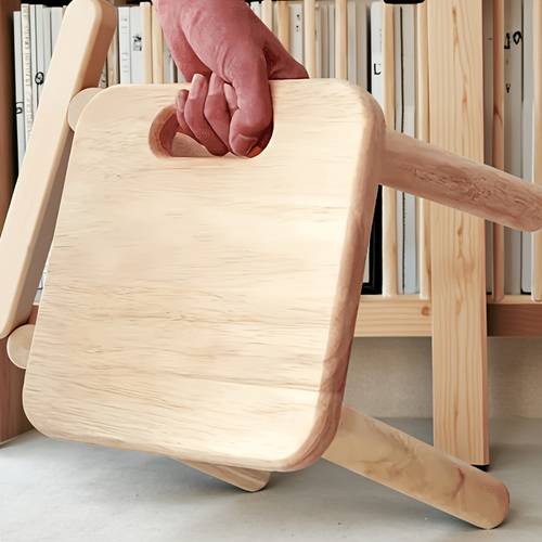 1pc practical small wooden stool chair room hallway bedroom home decor enthusiasts factory direct solid wood small stool home entrance shoe changing stool rest short stool washing stool tea table square s