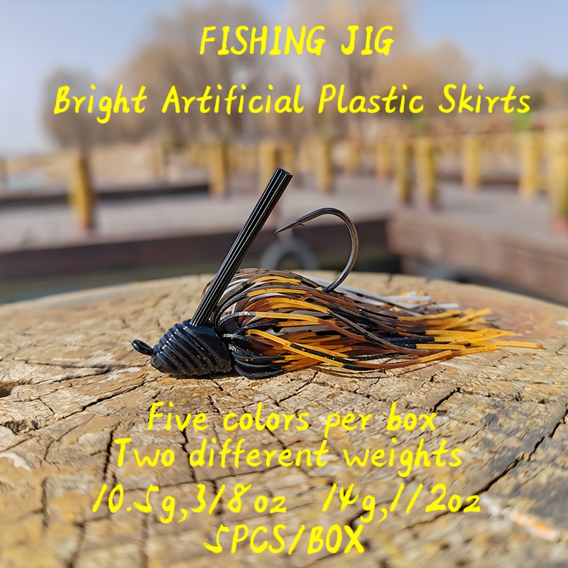 Topwater Skirt Jig Double Blade Buzzbait Bionic Fishing Lure - Temu