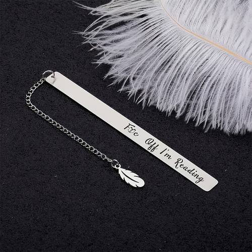1 stainless steel bookmark a perfect gift for readers writers and book lovers for birthdays graduations back to season valentines day christmas new year present to showcase your reading attitude suitable for men women colleagues