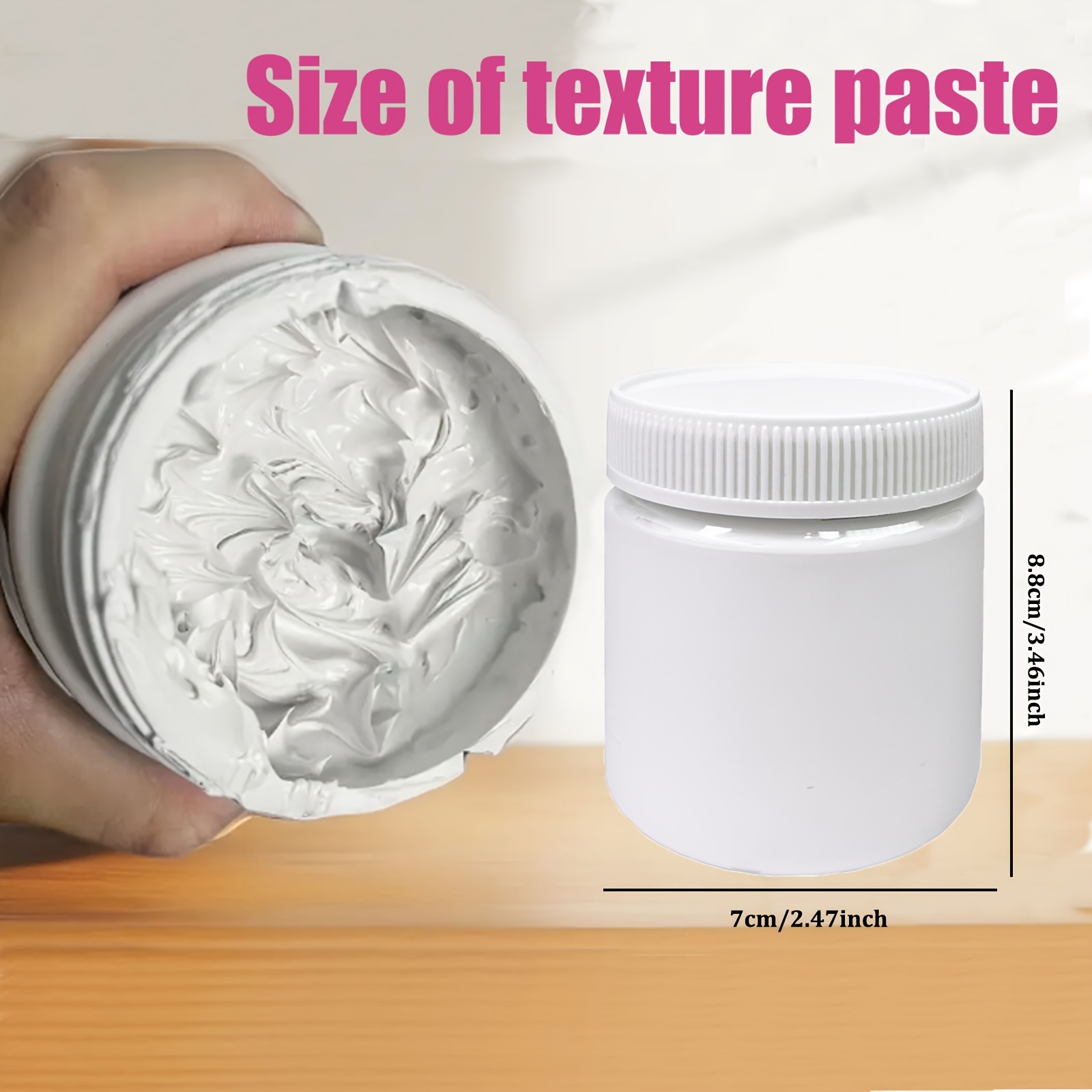 300g modeling paste 5 piping bags white texture paste - Temu