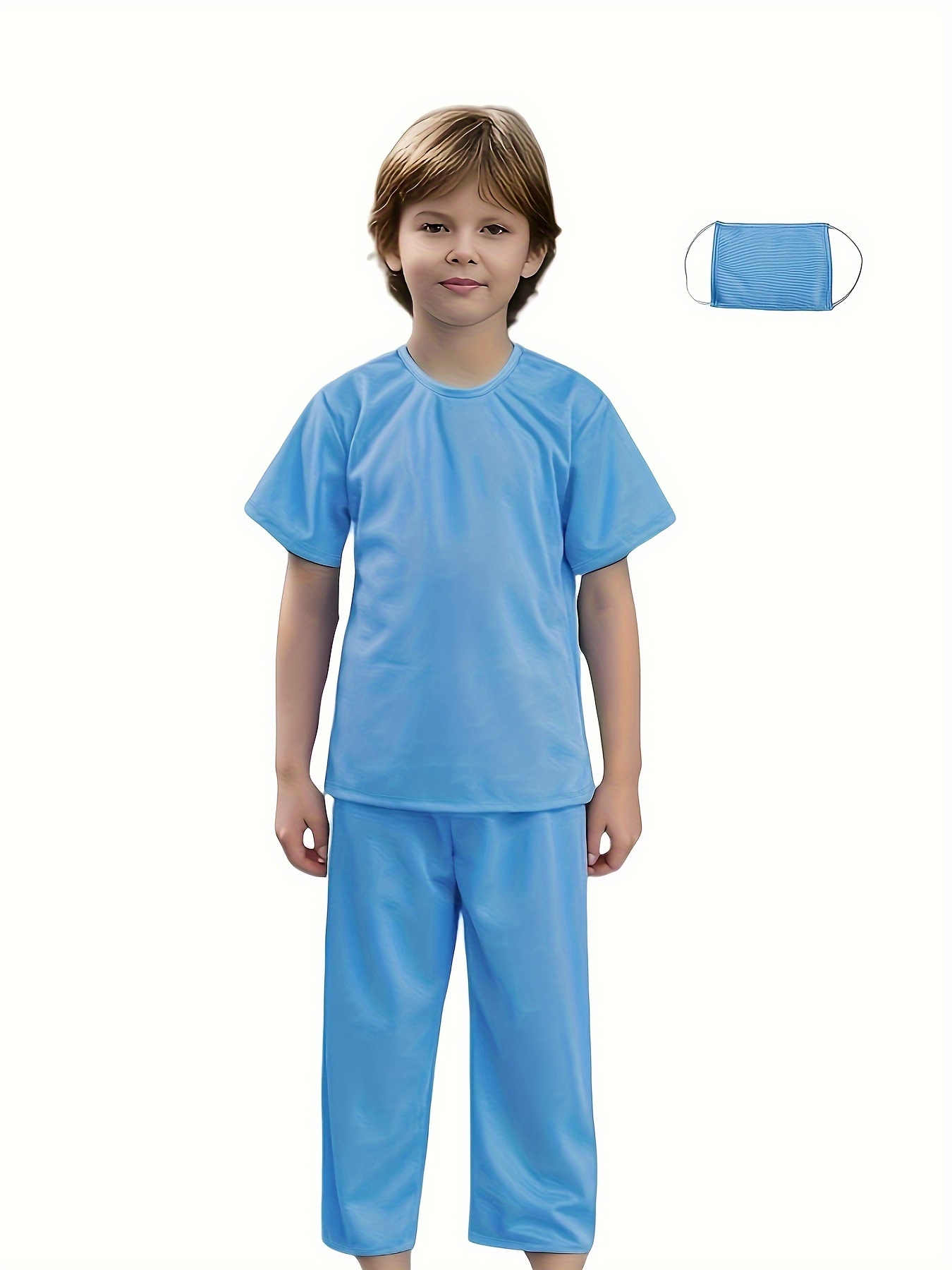 Conjunto Ropa Doctor Dibujos Animados Halloween Niños - Temu Mexico