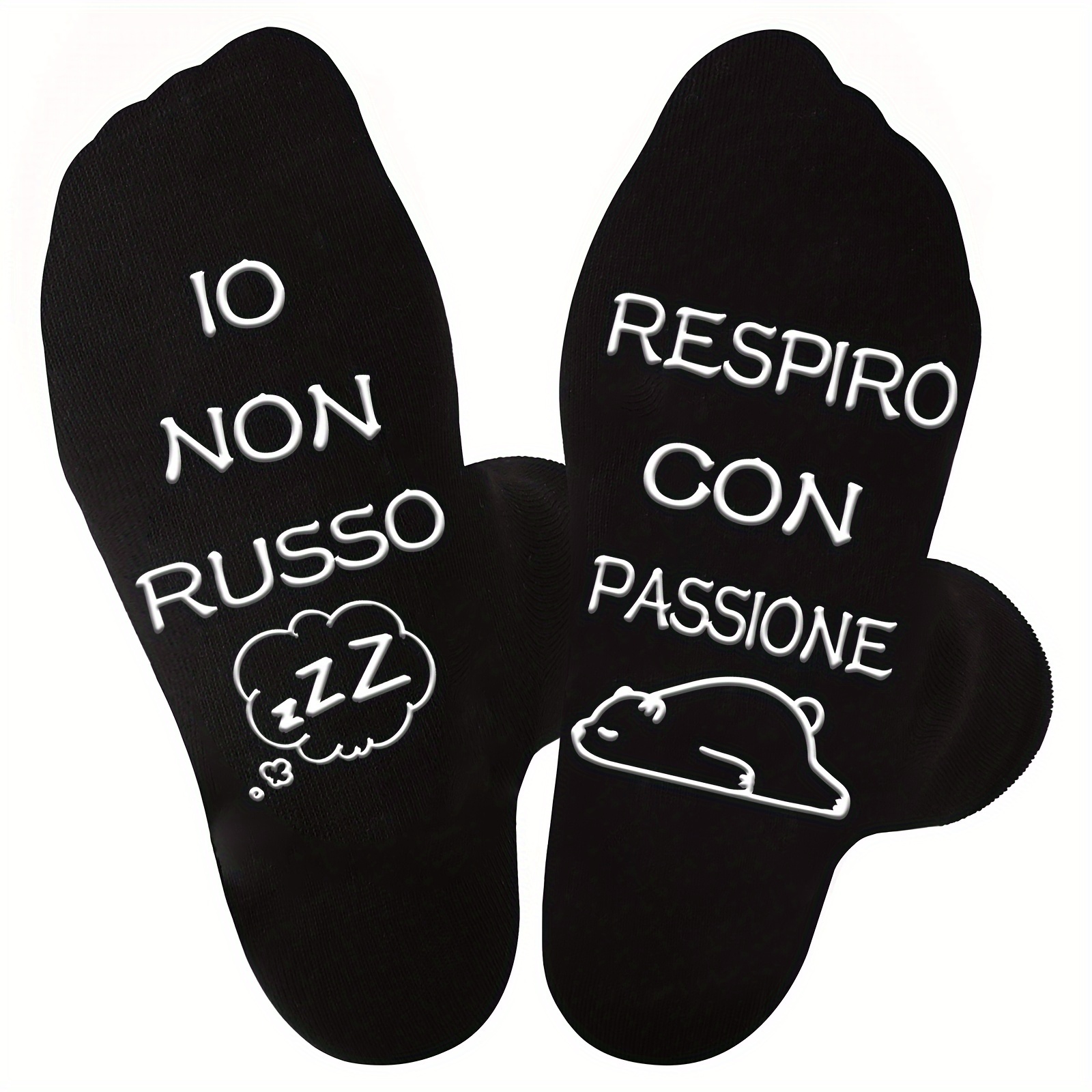 1 paio di calzini con pois neri antiscivolo per uomo e donna, idee regalo uniche per uomo, regali di Natale, regali di compleanno per uomo, regali per l'uomo che ha già tutto, regali per nonno, papà, zio, fratello