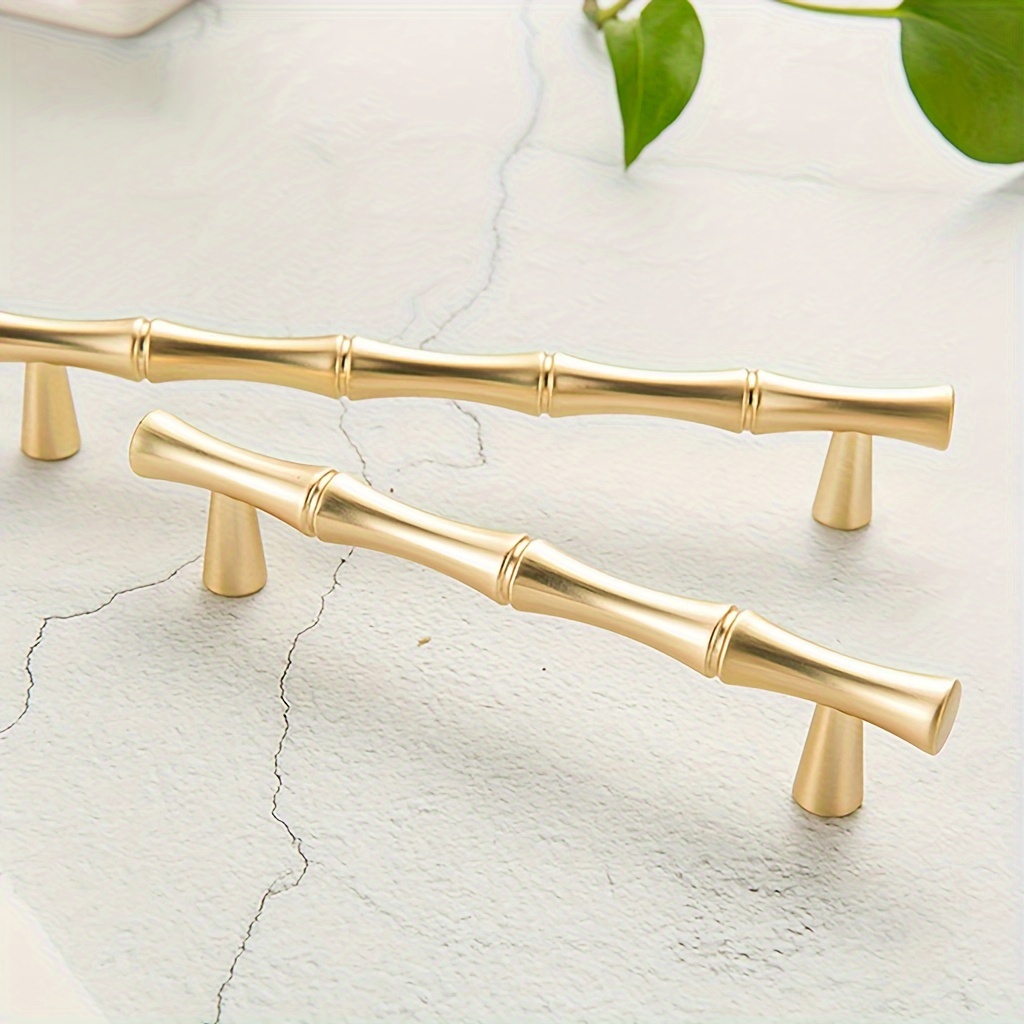 heavy brushed brass     alloy cabinet knobs pulls solid brushed metal drawer handles suitable for dressers cabinets closets cupboards decorative hardware with brushed