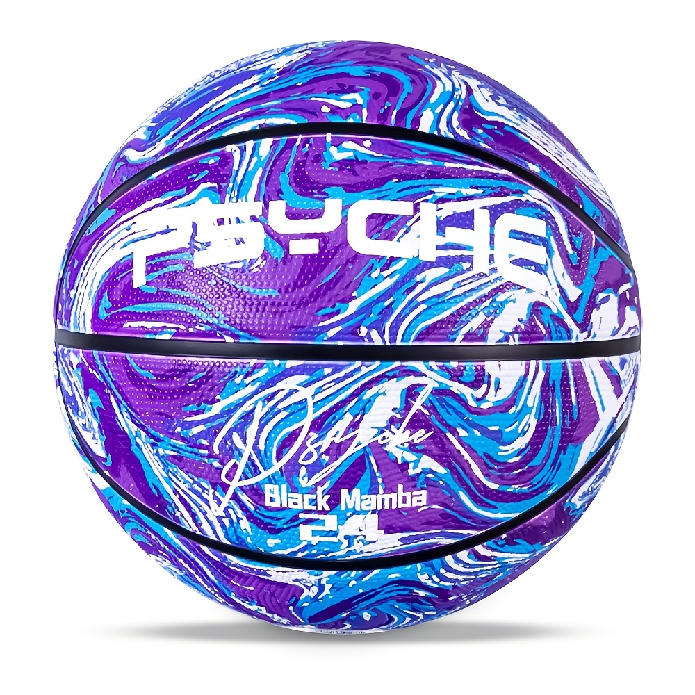 Image of Psyche 7# Rubber Basketball, Durable For Indoor And Outdoor Use, Recommended As A Holiday Gift For Christmas And Halloween