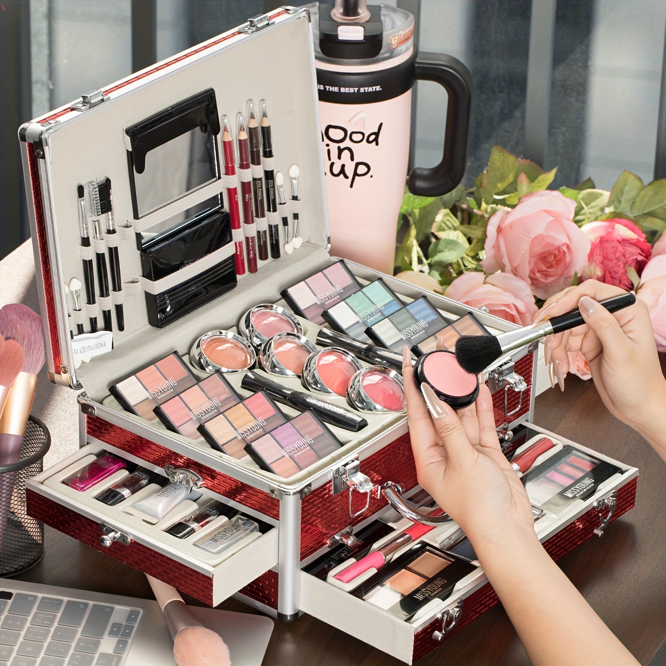 Professional Multi-Functional Makeup Gift Box Set