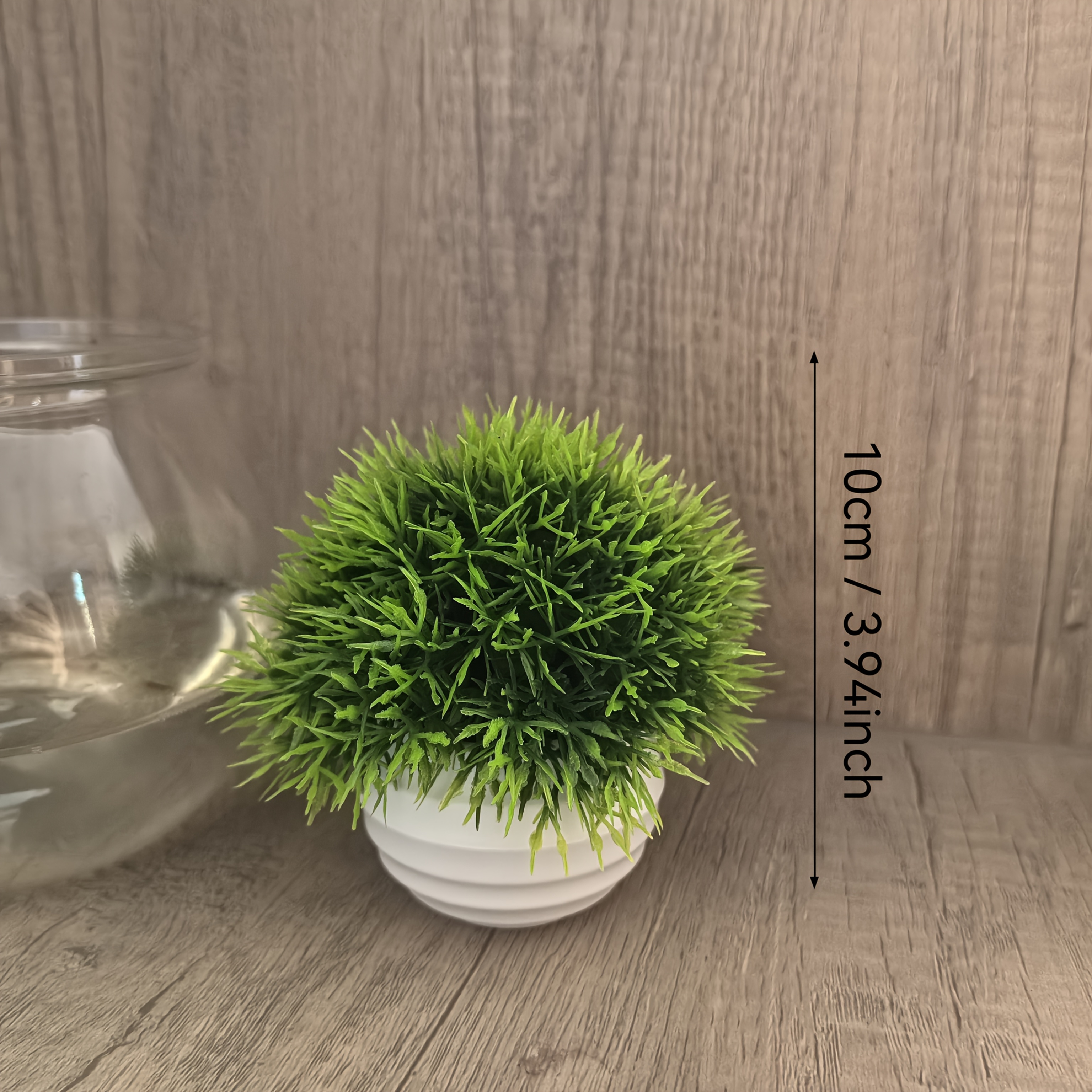 1pc Decorative Small Mini Potted Plant Plastic Flower Fake Flower Simulation Flower Set Bonsai Decoration Living Room Home Floral Arrangement Potted Plant
