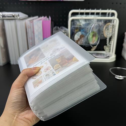 a 5 inch binder with 40 pages designed specifically for cards game cards and collectibles a dustproof wrinkle proof and loss proof binder book