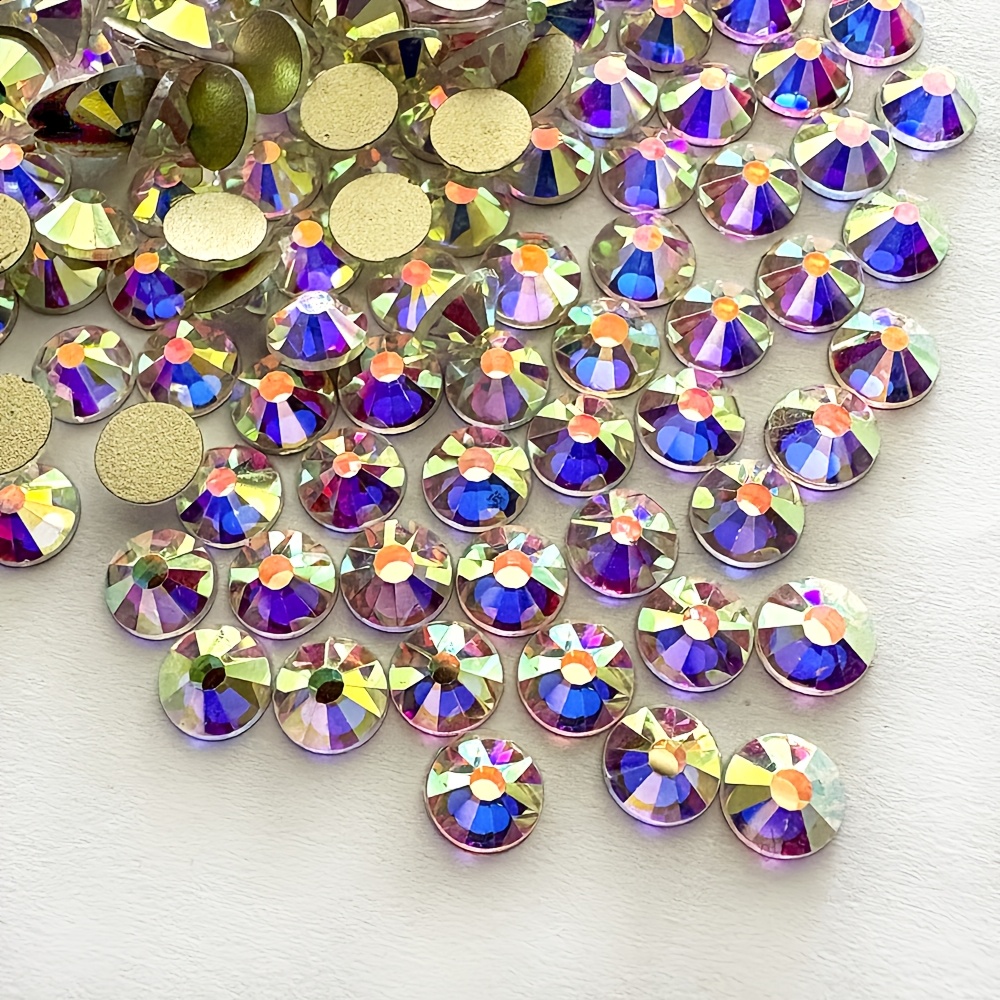 

Love, Valentine, Hot Selling, Ab Color, Glitter Glass Flat Back Rhinestone, Used For Nail Art, Cups, Bags, Handicrafts Diy