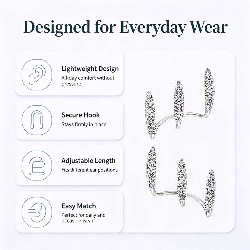 A Pair of Jewelry for All Seasons. Perfect Gift for Weddings, Banquets, Parties, Back-To-School Season, Thanksgiving, Oktoberfest, Mardi Gras, Halloween, Christmas, And Black Friday, Without Battery